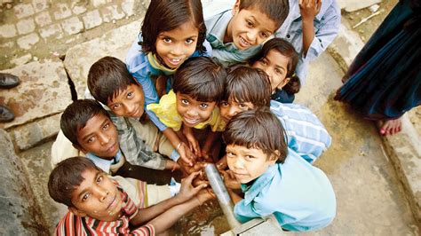 Helping the Poor Around the World .